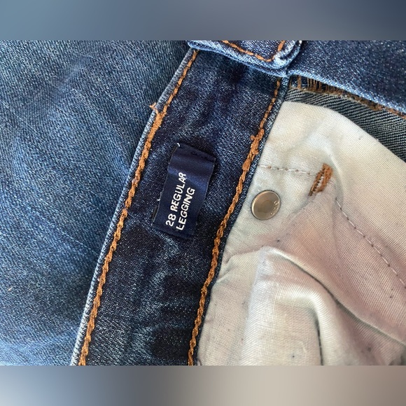 Straight Leg Blue Jeans from the Gap - Picture 2 of 2